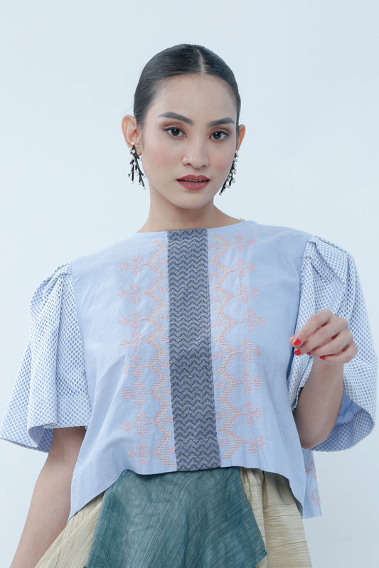 Alon Top with Nesif Embroidery
