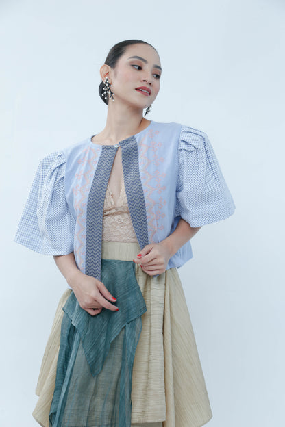 Alon Top with Nesif Embroidery