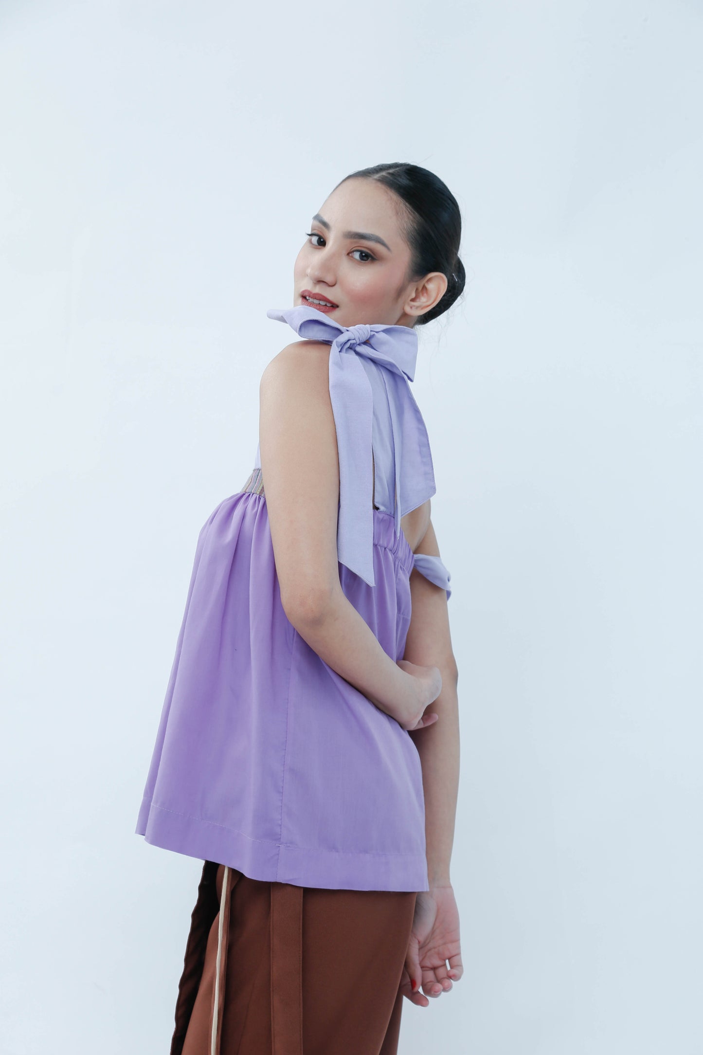 Kalinga Top in Purple
