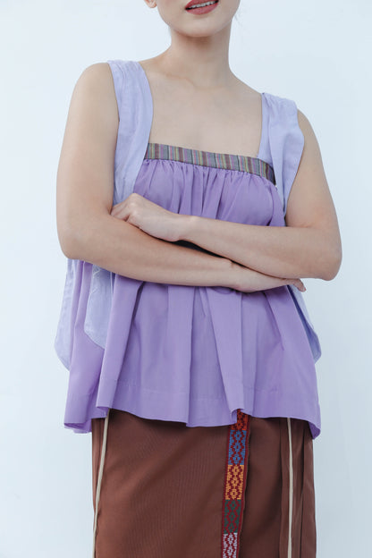 Kalinga Top in Purple