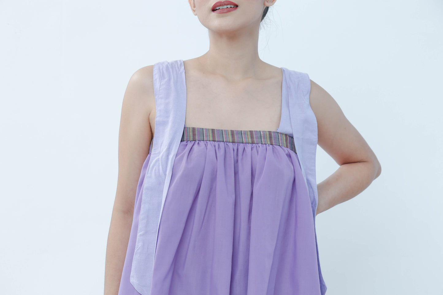Kalinga Top in Purple