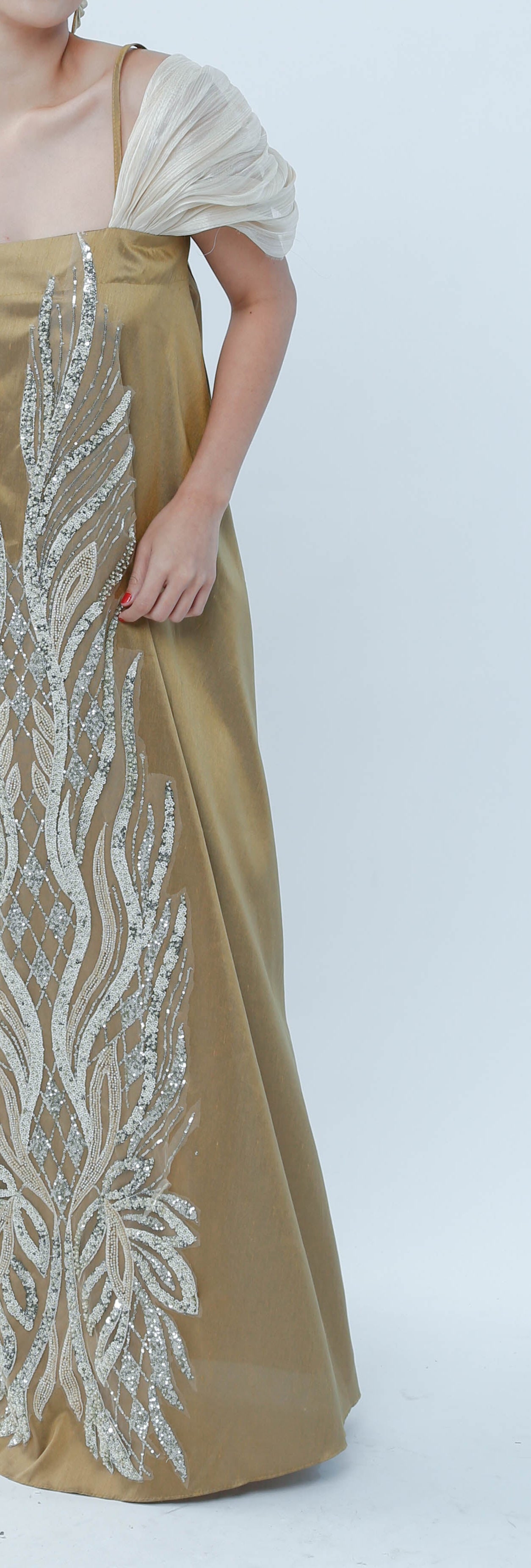 Yaman Gold Dress