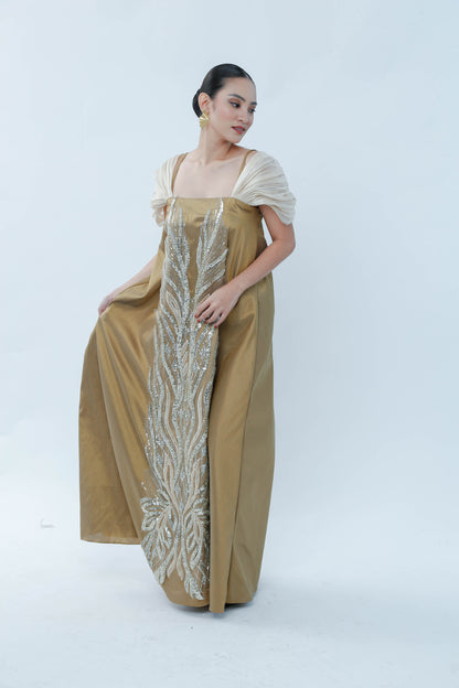 Yaman Gold Dress