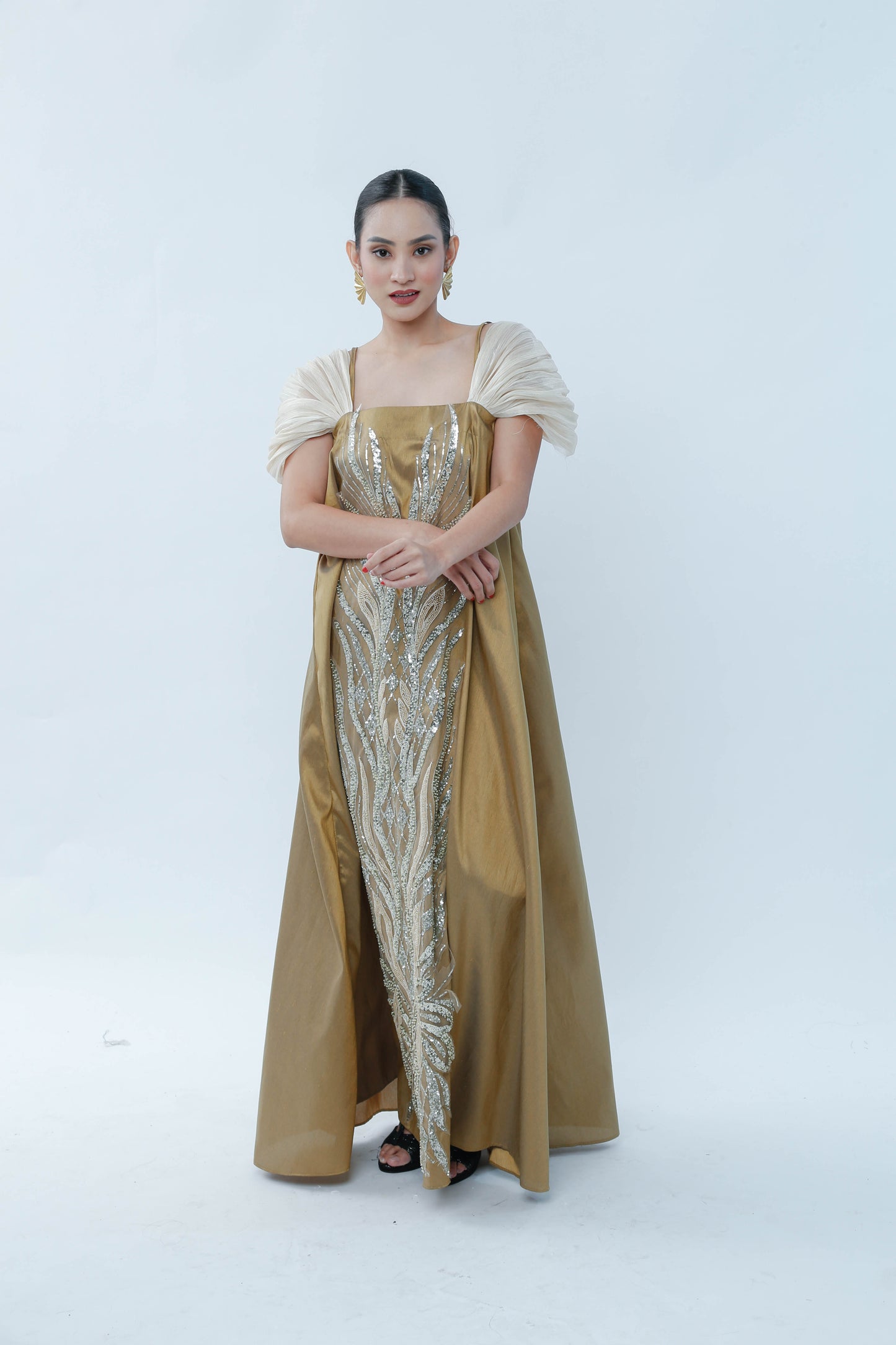 Yaman Gold Dress