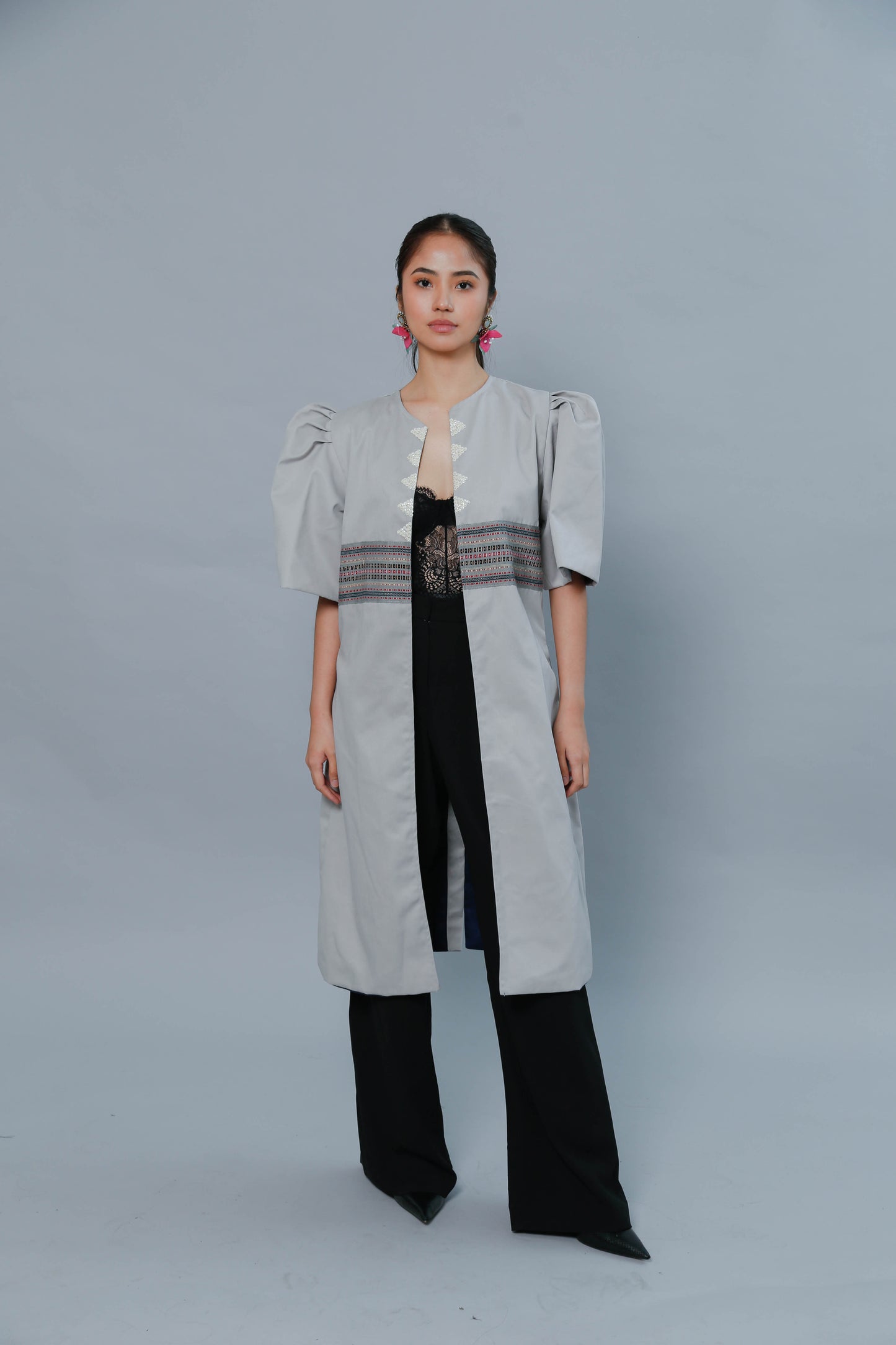 VP Leni Trench in Grey