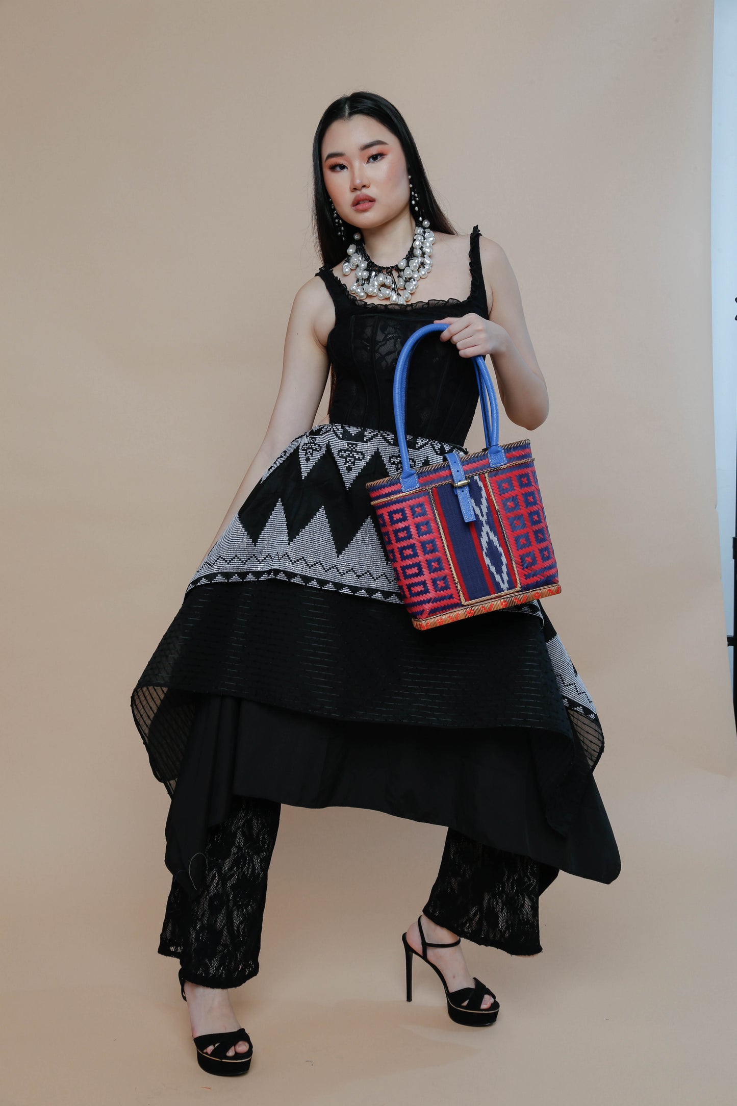 Detalye Bamboo Bag by the Teduray Tribe with Cow Leather