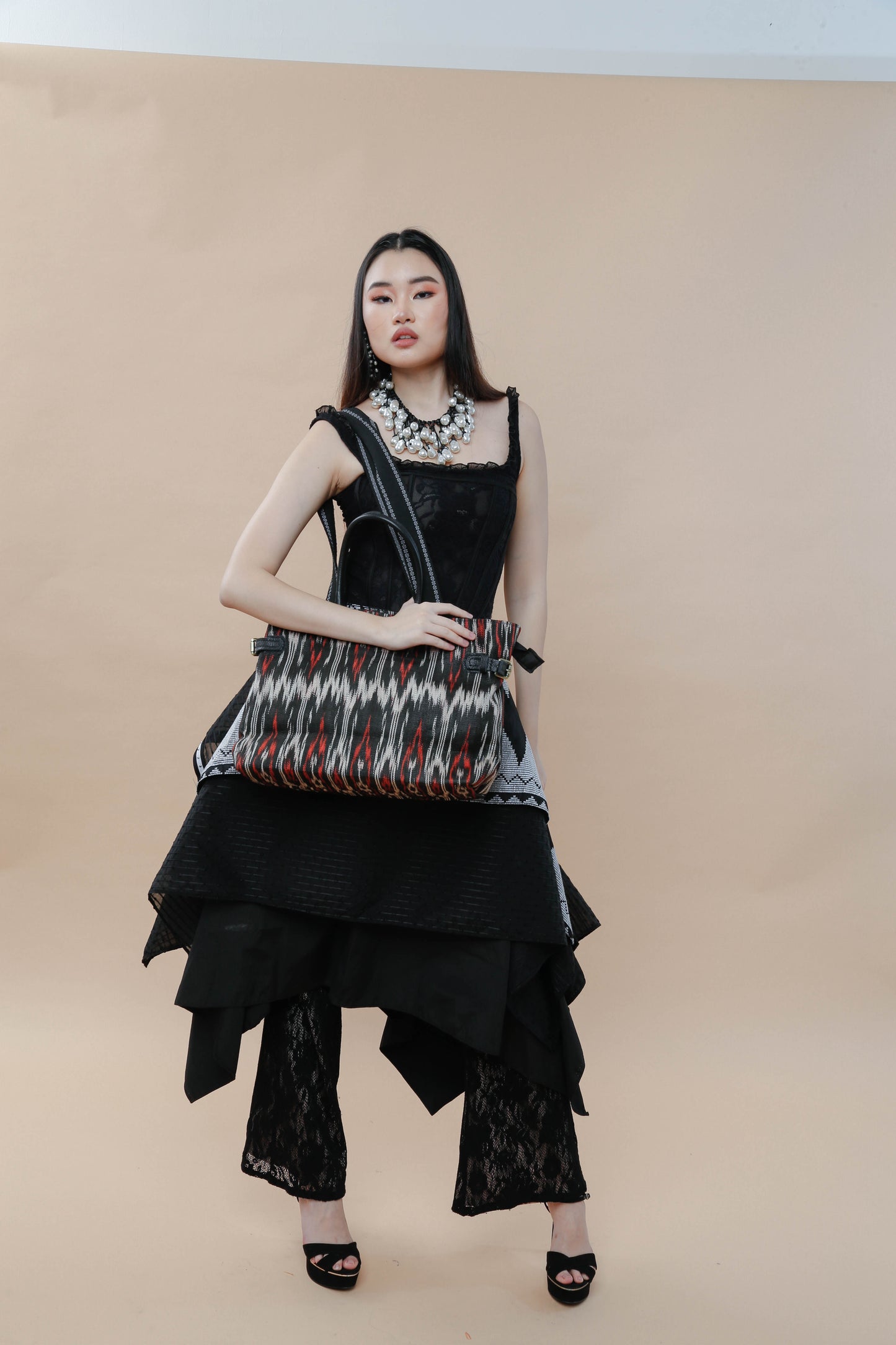 T'nalak Tote Bag with Kalinga Straps
