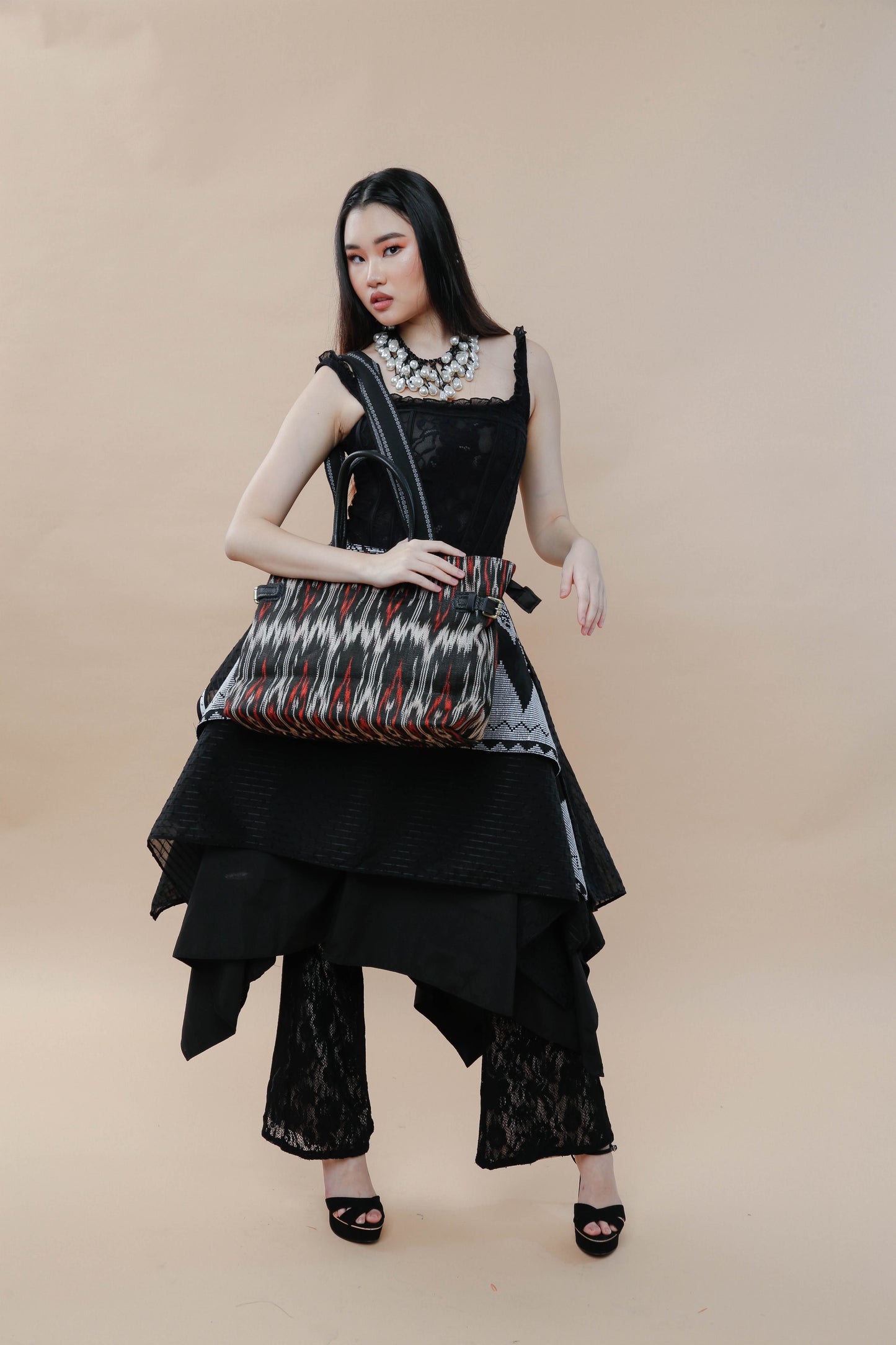 T'nalak Tote Bag with Kalinga Straps