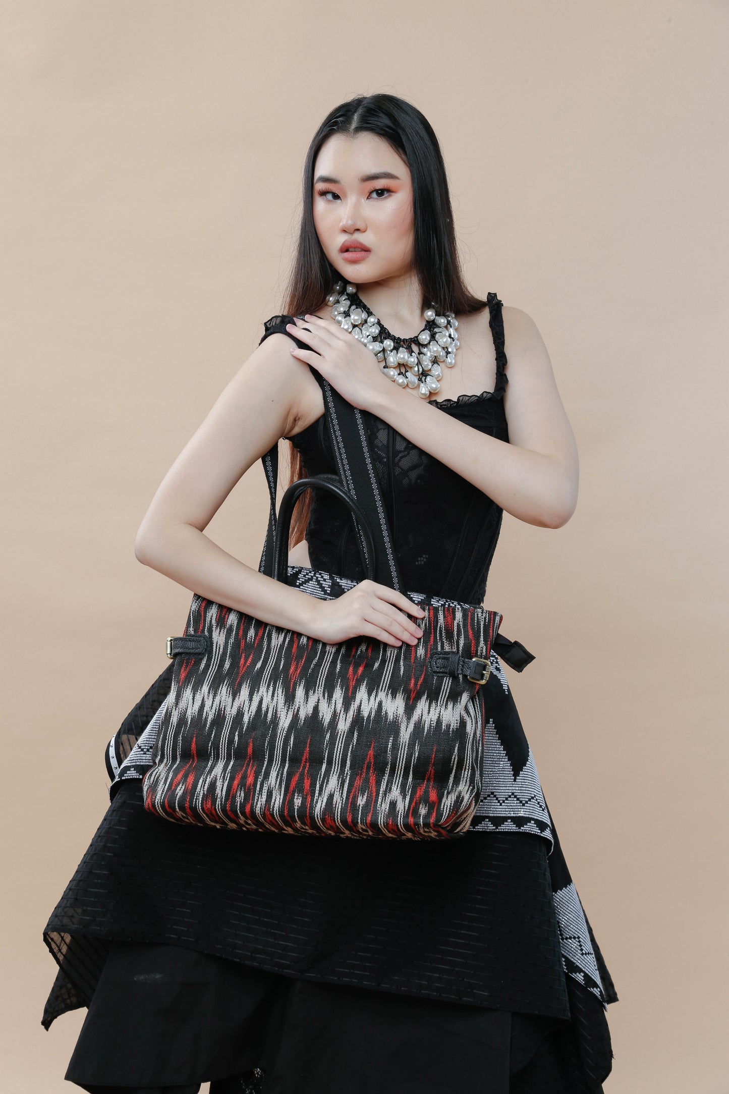 T'nalak Tote Bag with Kalinga Straps