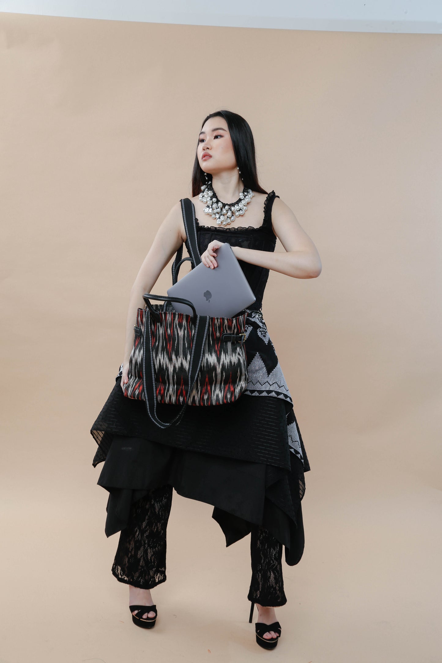 T'nalak Tote Bag with Kalinga Straps