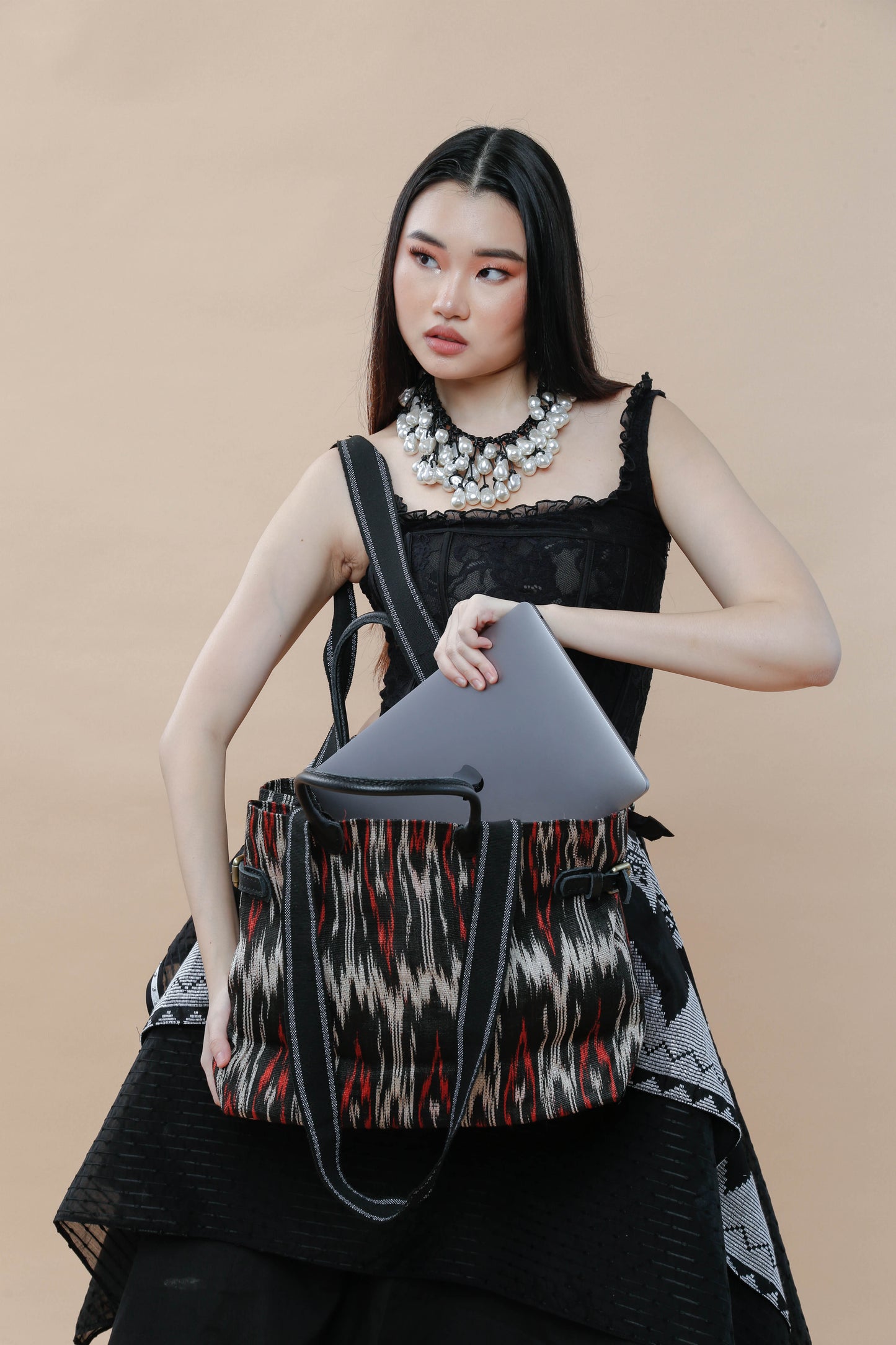 T'nalak Tote Bag with Kalinga Straps