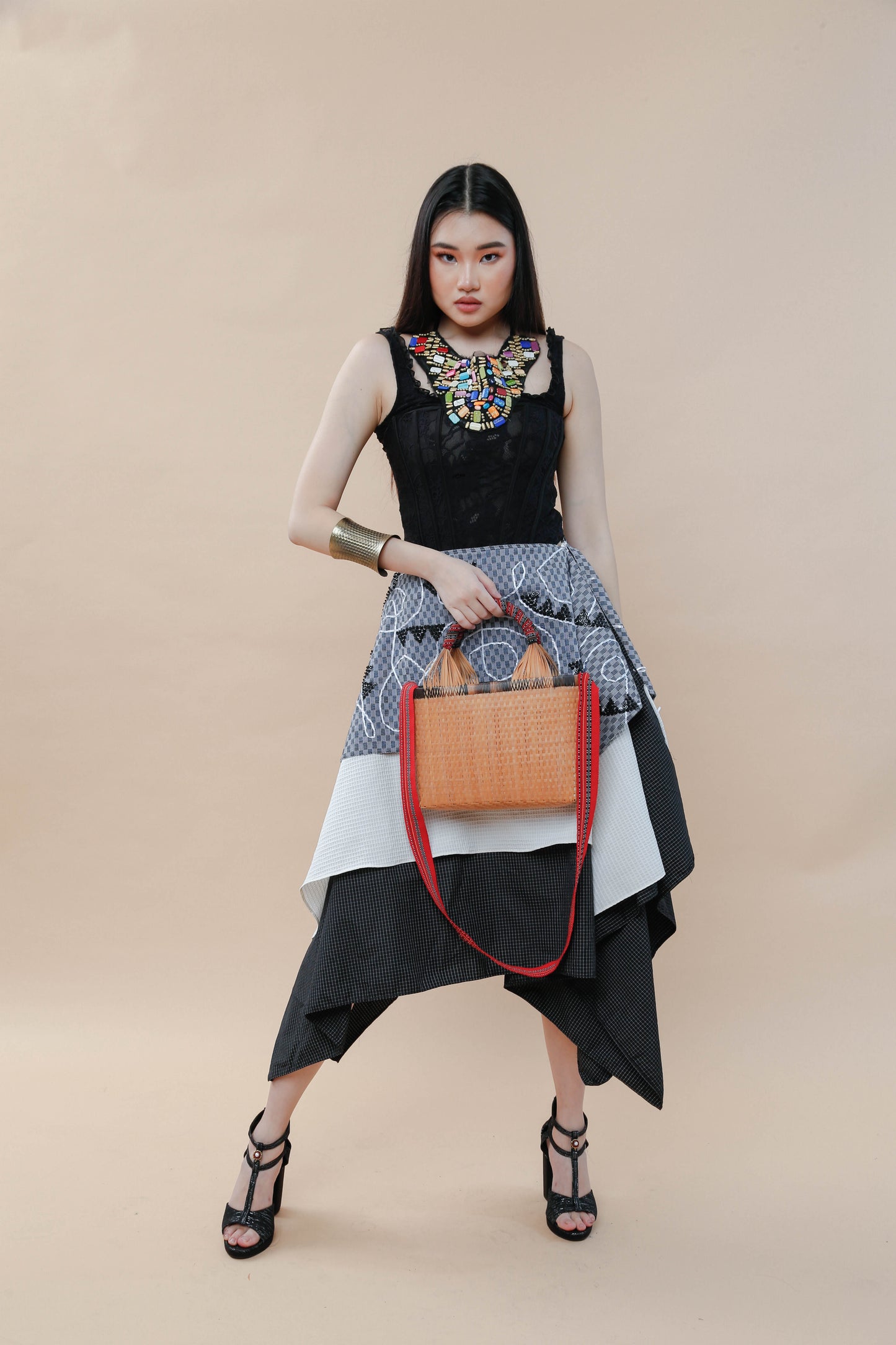 Teduray Tribe Bamboo Bag with Kalinga Strap