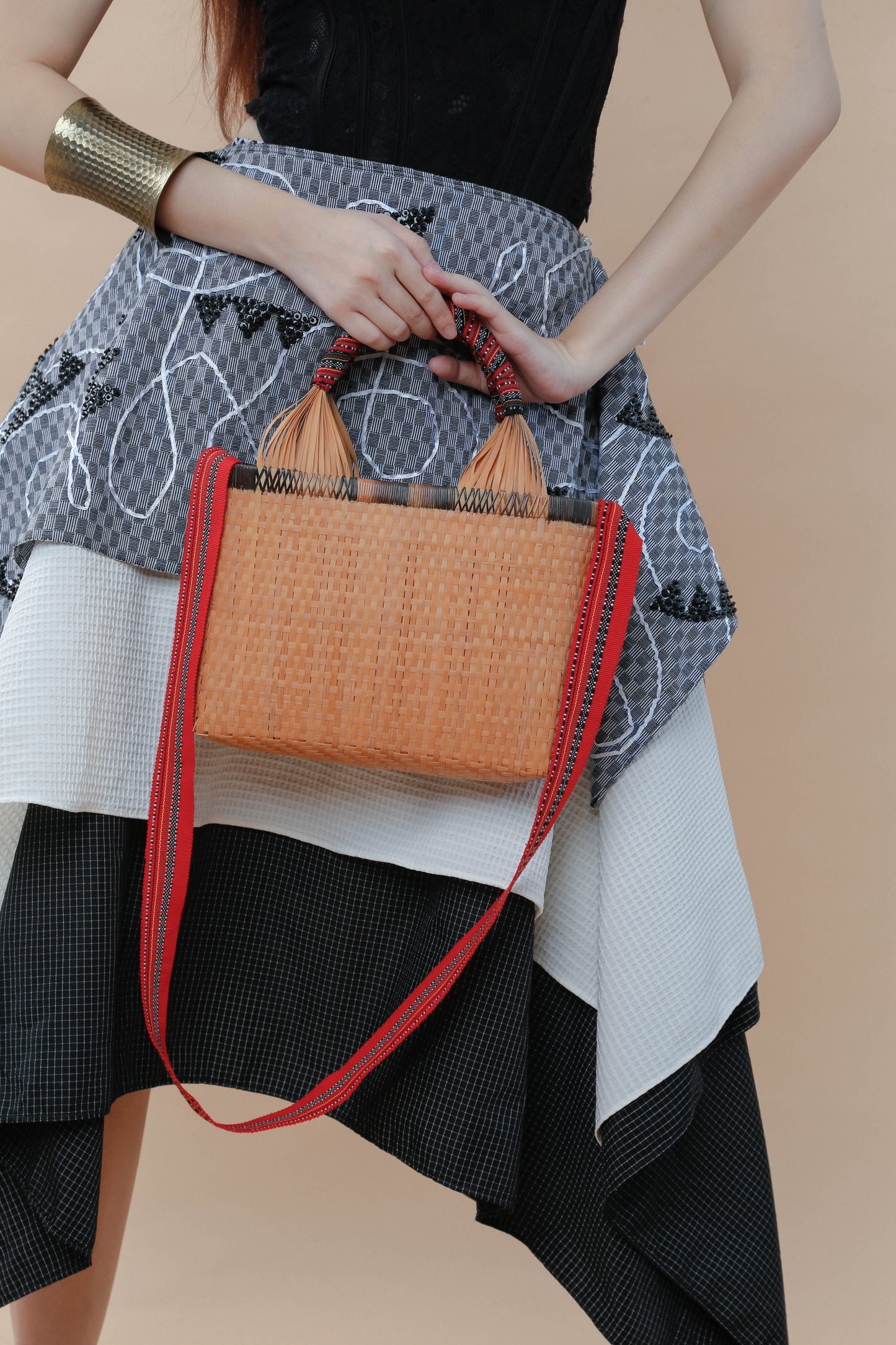 Teduray Tribe Bamboo Bag with Kalinga Strap