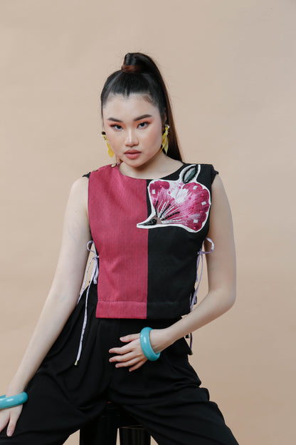 Kaanyag Bib Two Toned Kalinga Weave