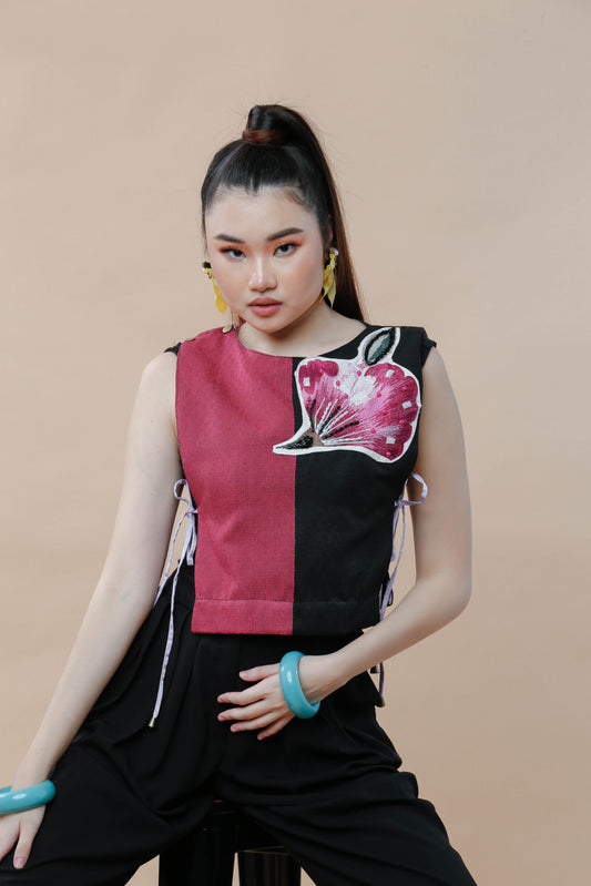 Kaanyag Bib Two Toned Kalinga Weave