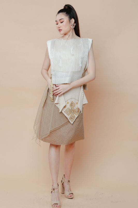 Bagobo Scarf Tapis Skirt- Small