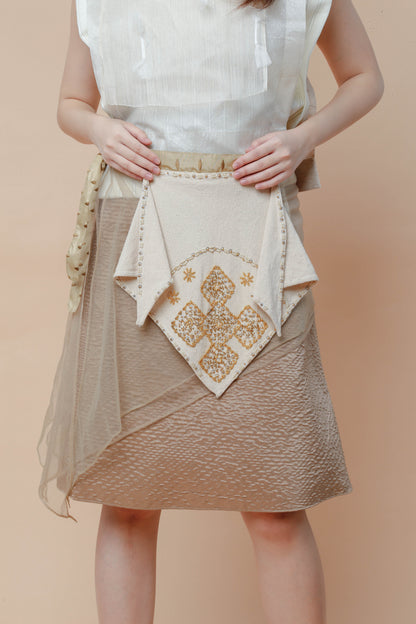 Bagobo Scarf Tapis Skirt- Small