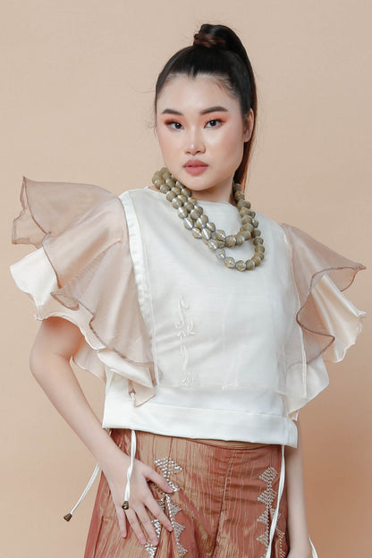 Simpleng May Dating-Pants and Top Set