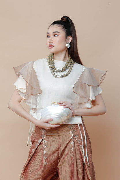 Simpleng May Dating-Pants and Top Set