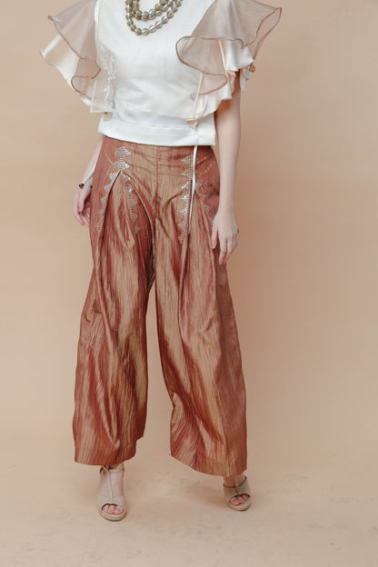 Simpleng May Dating-Pants and Top Set