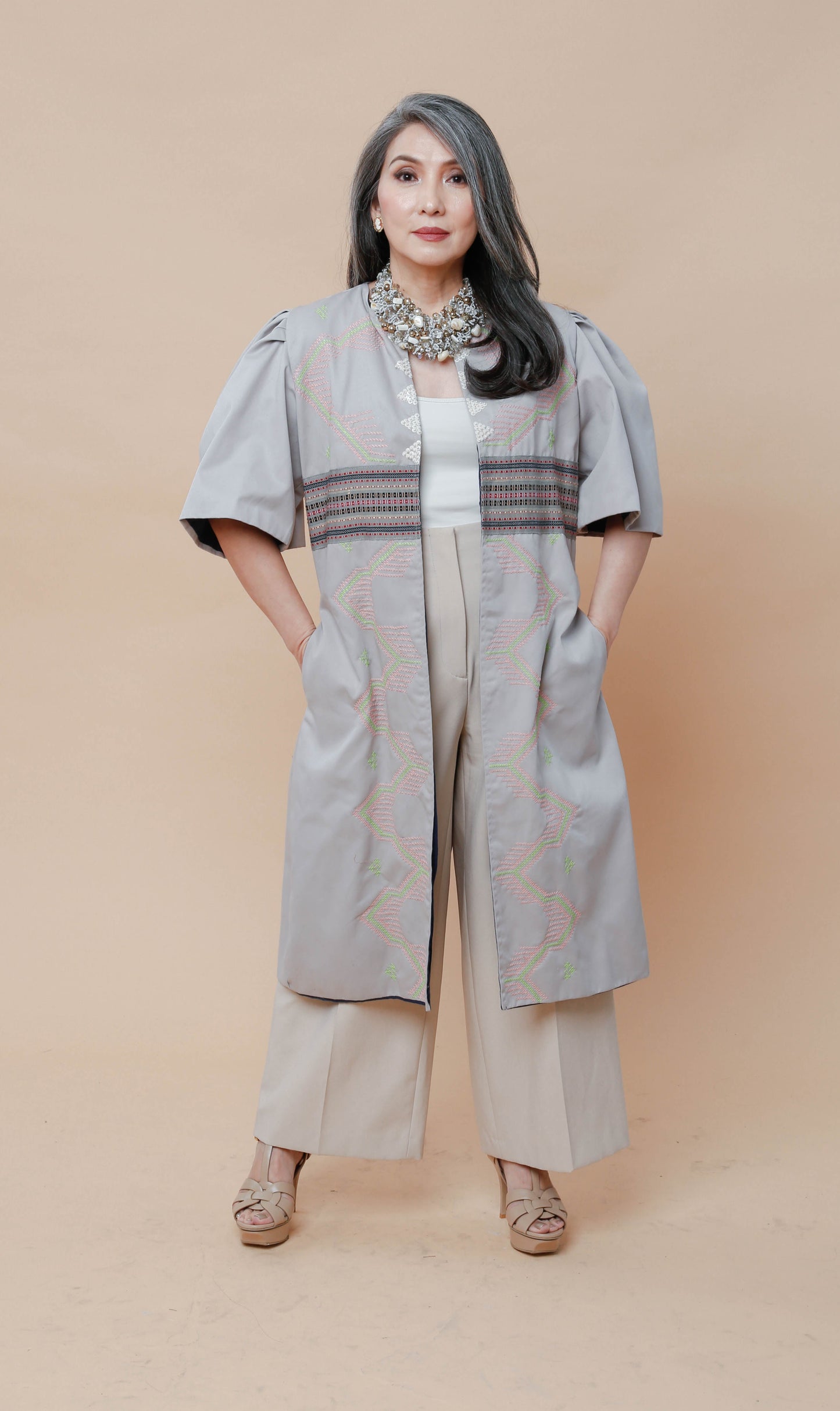 VP Leni Trench Cover Up