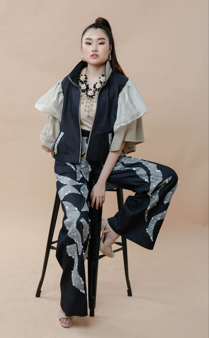 Amanpulo Denim Set New York Fashion Week Look 4 PRE-ORDER