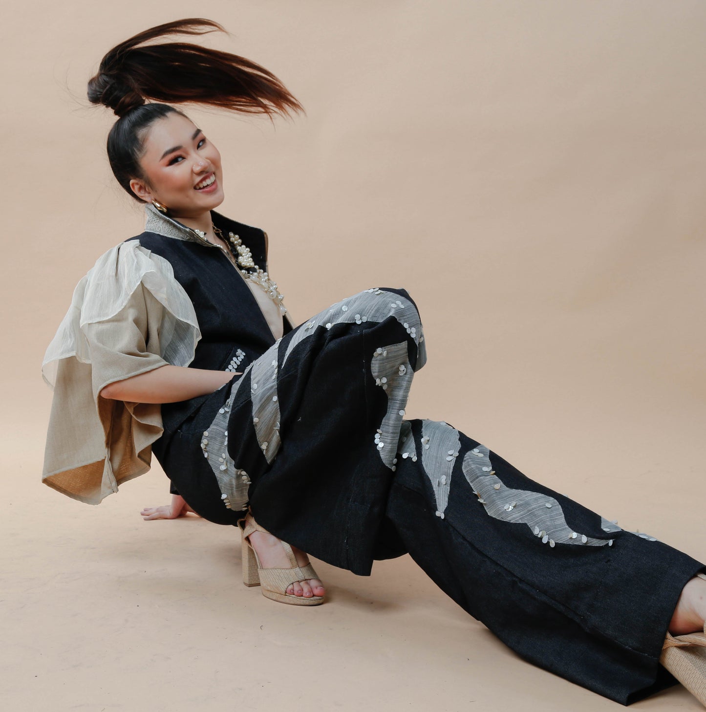 Amanpulo Denim Set New York Fashion Week Look 4 PRE-ORDER