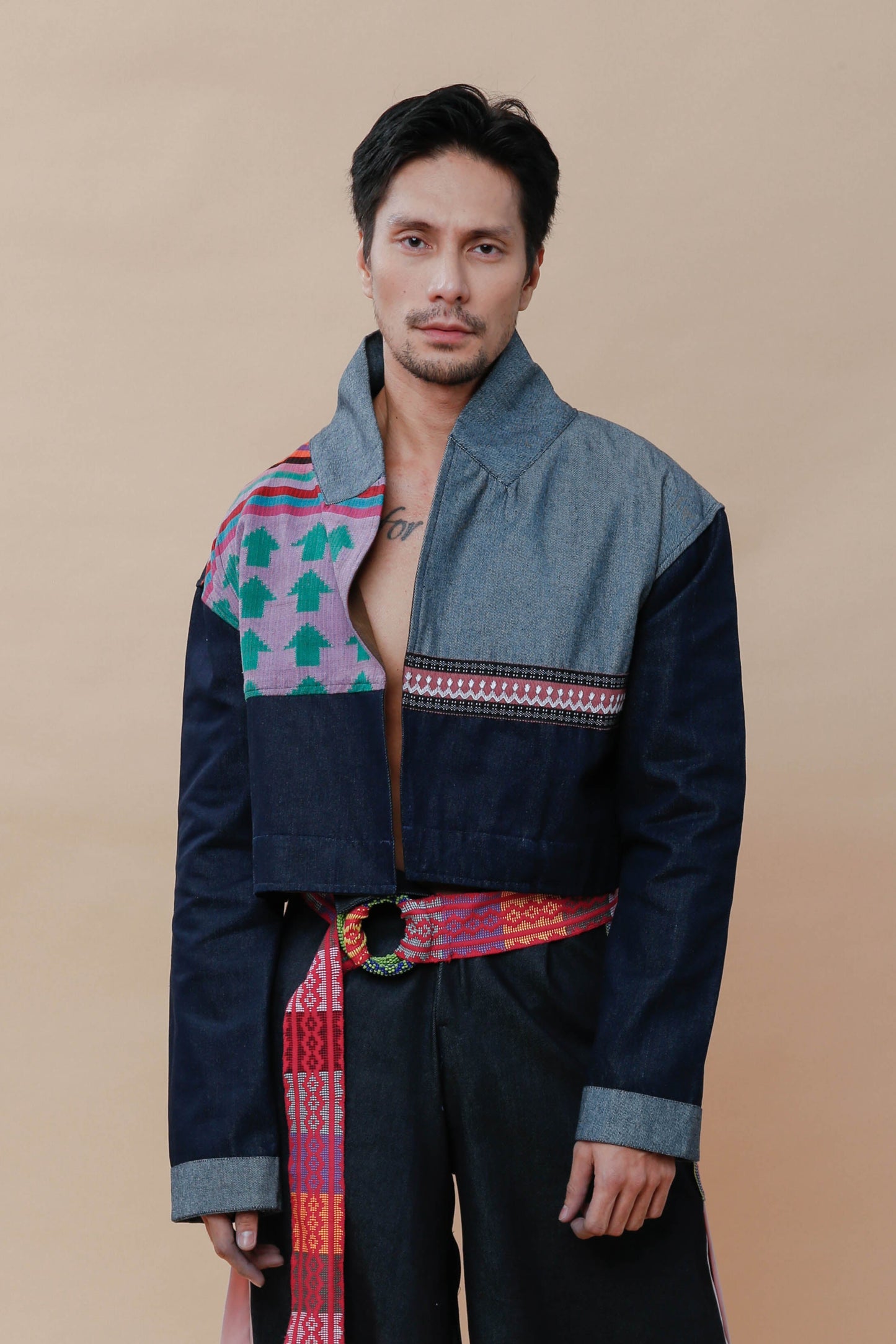 Rockstar Denim Jacket in Rare Pisyabit Weave