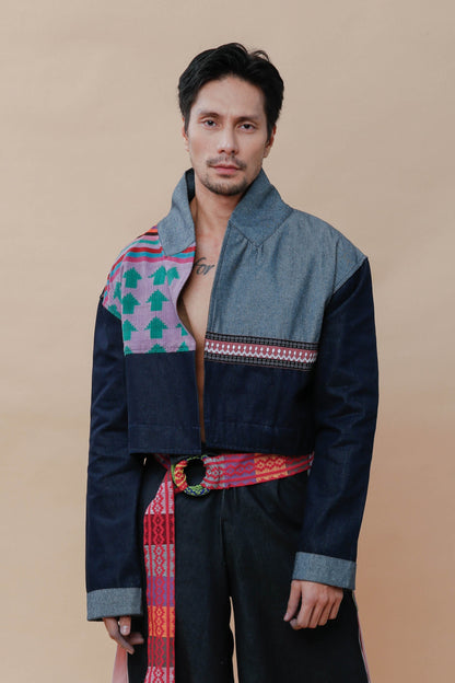 Rockstar Denim Jacket in Rare Pisyabit Weave