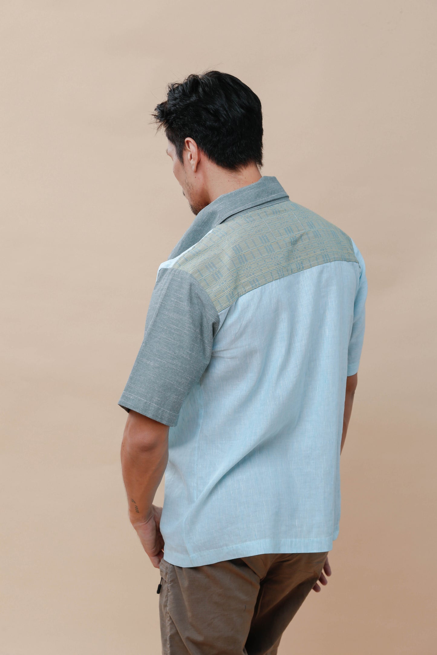 Pambato Men's Polo with Tboli Embroidery