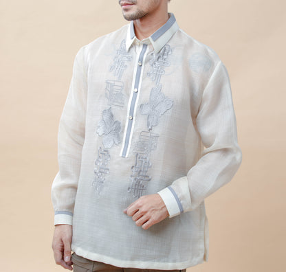 Ninong Duties Barong with Embroidery