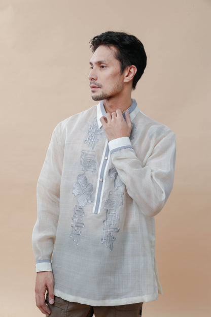 Ninong Duties Barong with Embroidery