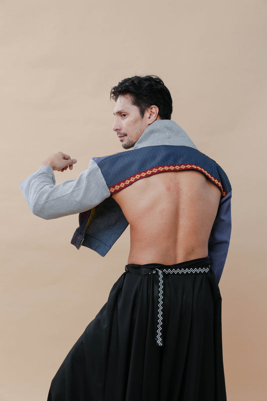 Pulmonya Jacket in Rare Pisyabit Weave