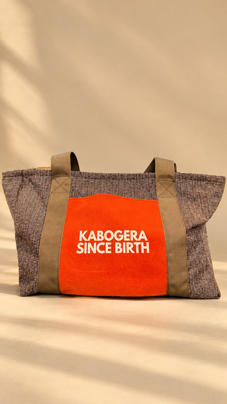 KABOGERA SINCE BIRTH BAG - ORANGE