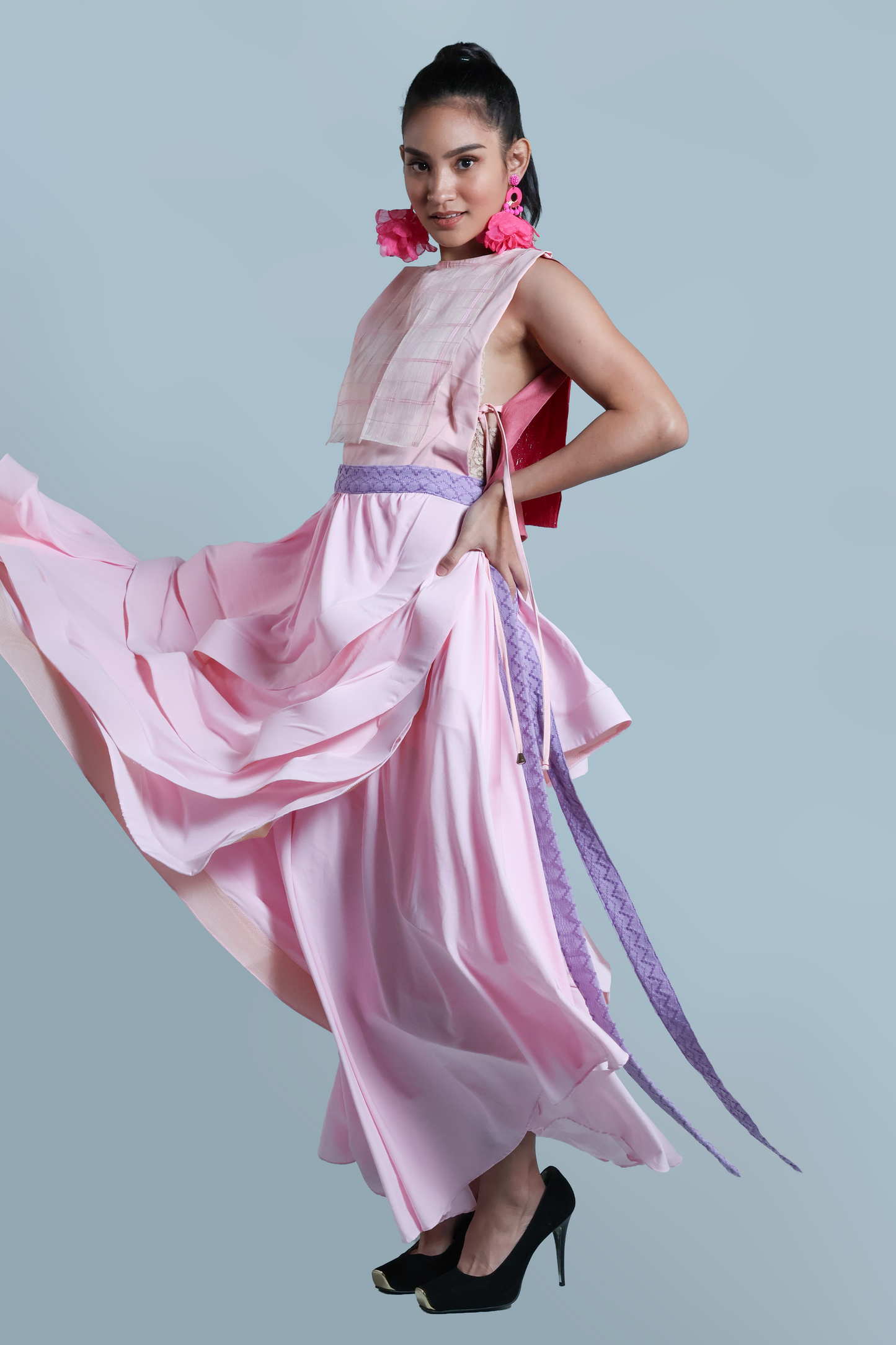 “AY! DEBUT MO?” BARONG BIB AND MALANDI SKIRT SET
