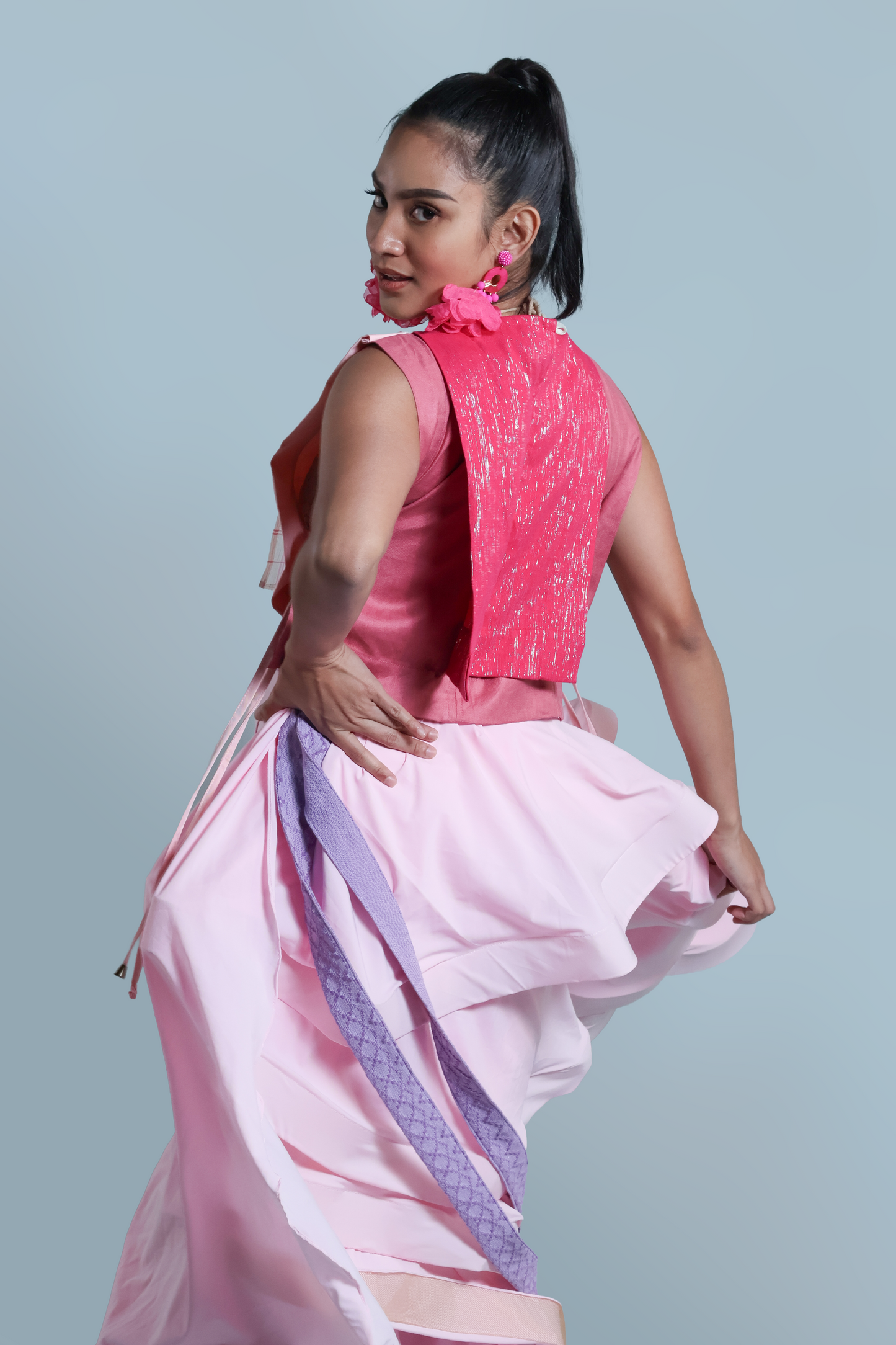 “AY! DEBUT MO?” BARONG BIB AND MALANDI SKIRT SET