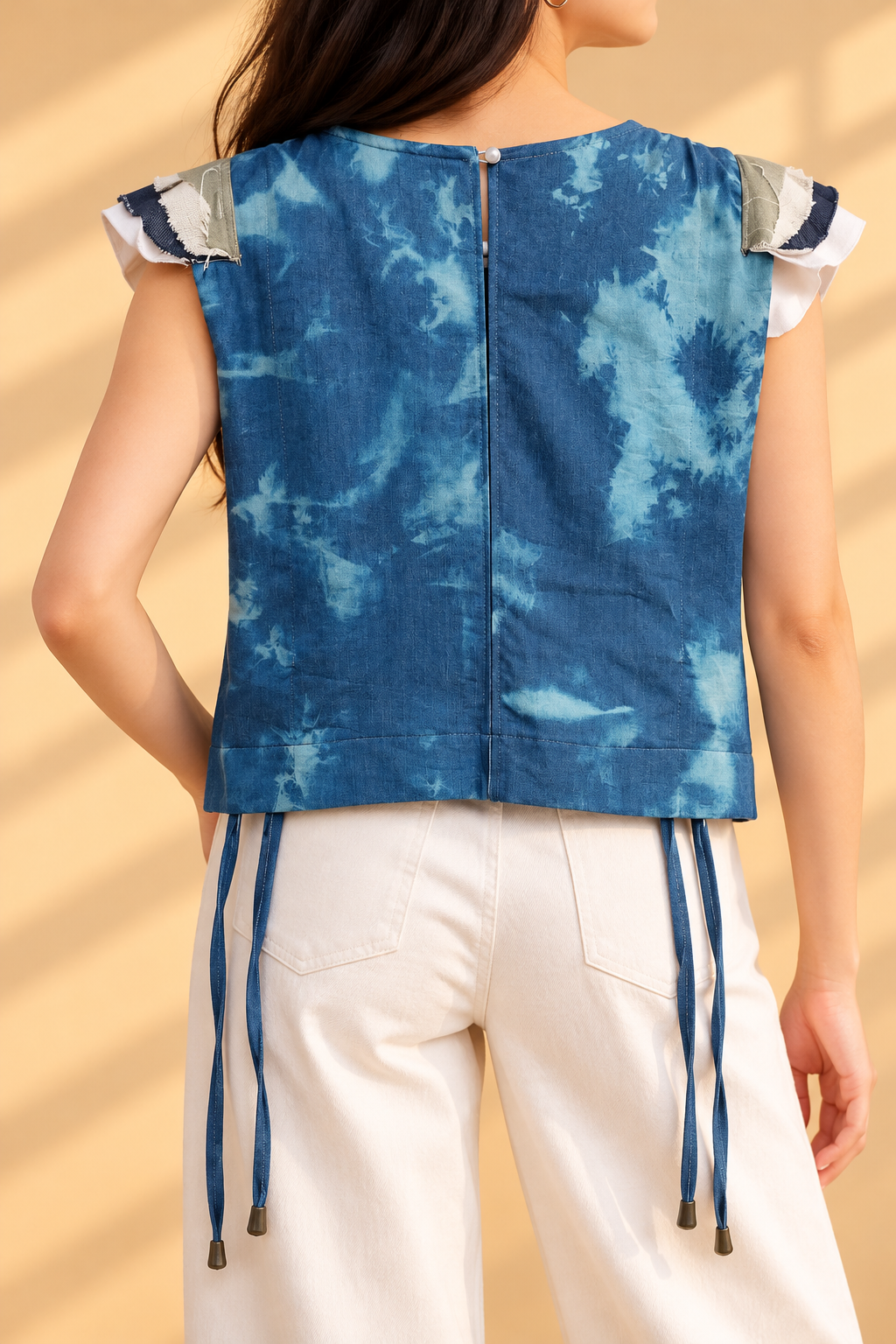 AHAS BIB IN DENIM