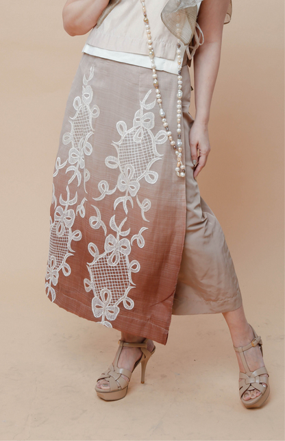 Piña Wrap Skirt