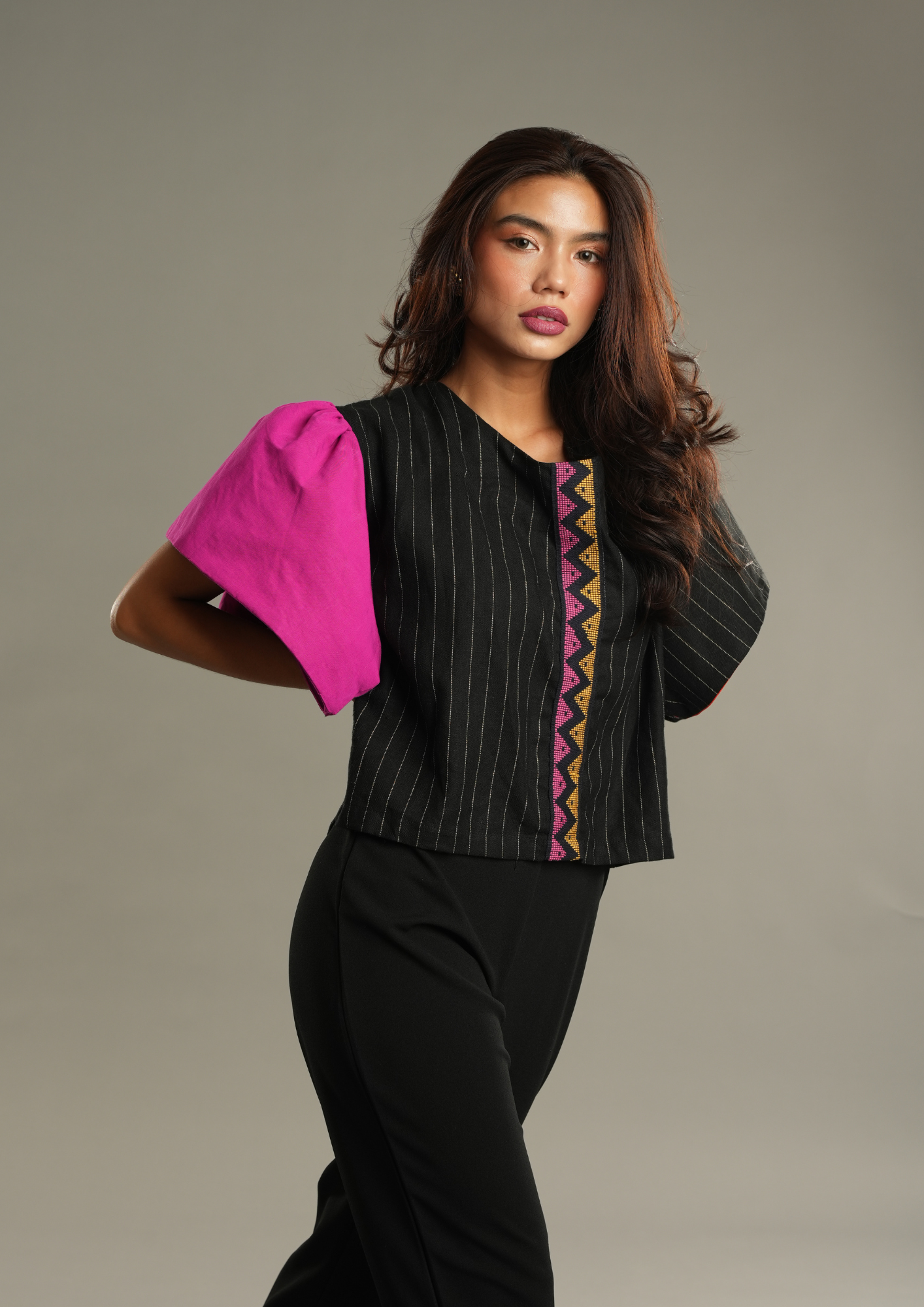 Busilak Black in Langkit Weave of Marawi