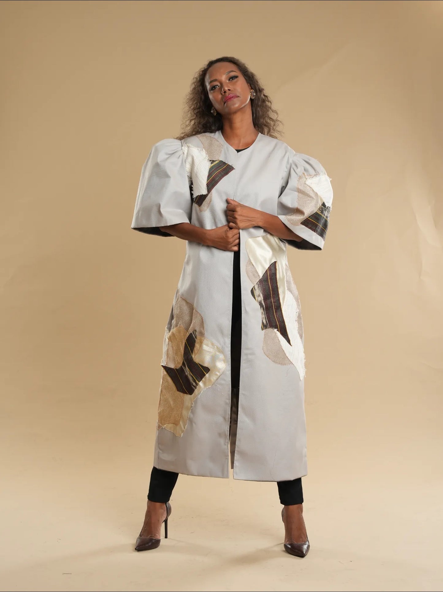 Daloy Long Trench Kimono