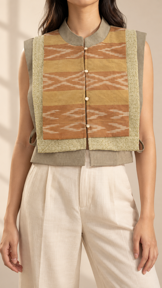 PINAGPALA BIB IN EARTH IKAT