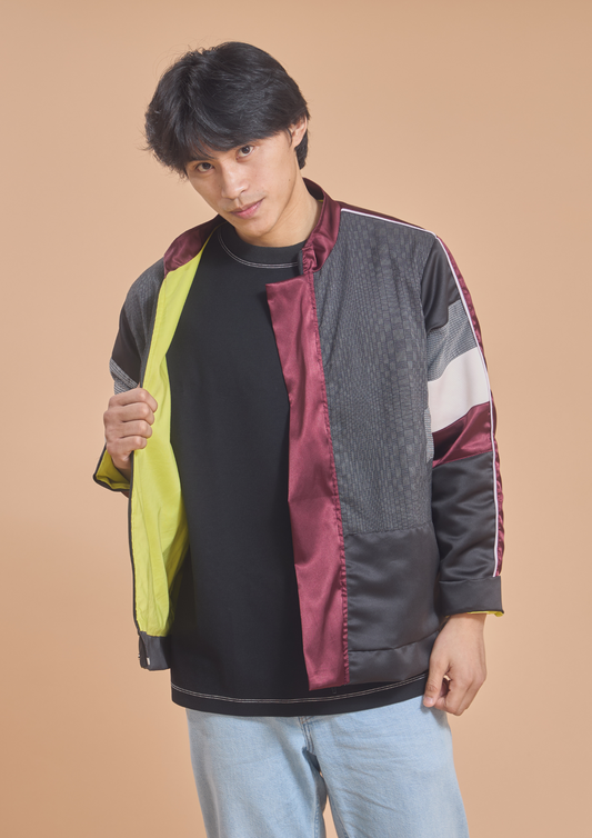 UP Jacket - 3point Lead Maroon