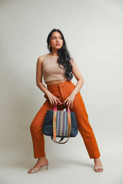 Pang-araw-araw Tote Bag in Kalinga-Negros Weave