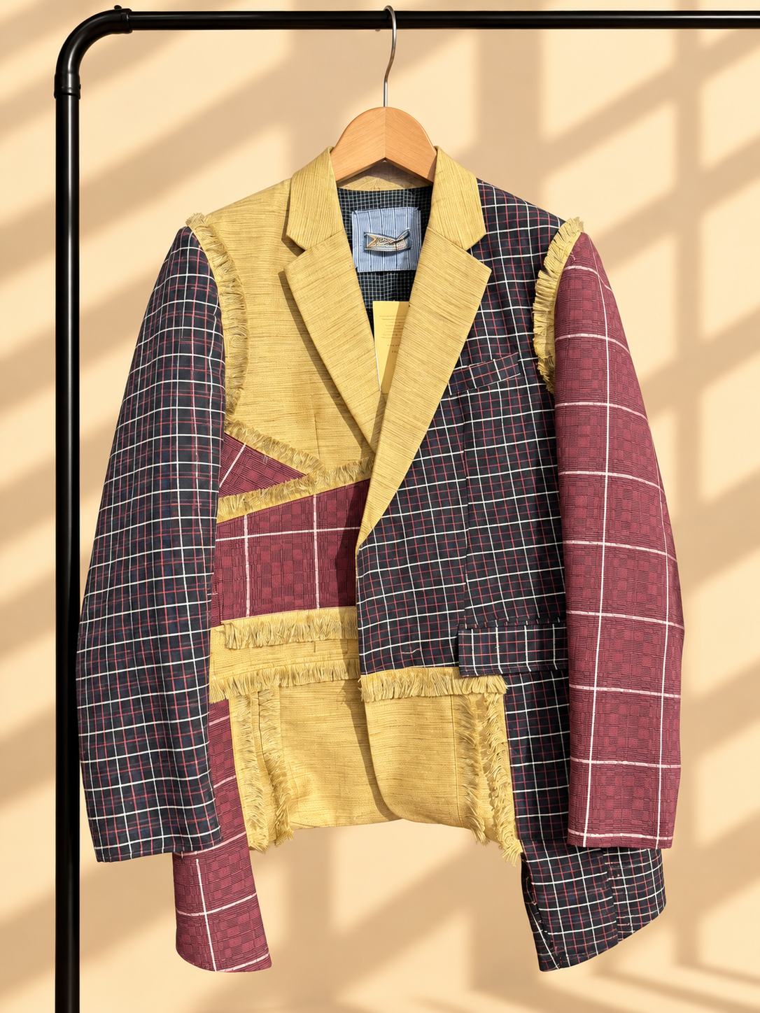 IMPORTANTENG LAKAD MEN'S COAT IN BROWN PREMIUM BINAKOL OF ILOCOS