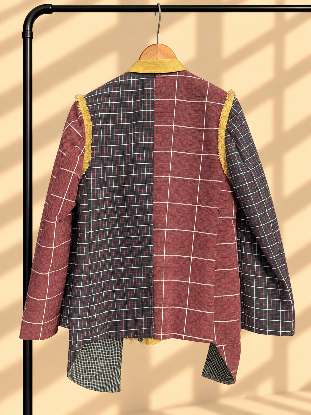 IMPORTANTENG LAKAD MEN'S COAT IN BROWN PREMIUM BINAKOL OF ILOCOS