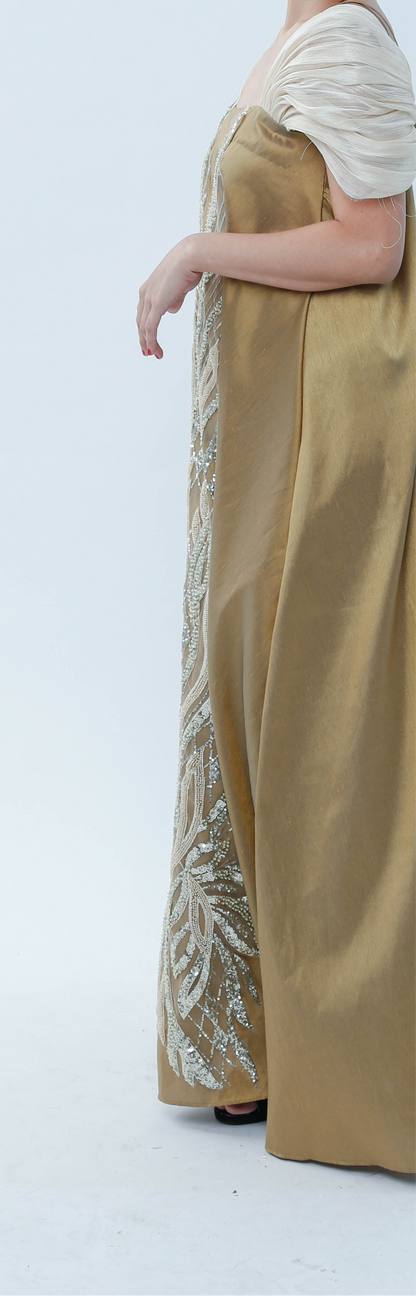 Yaman Gold Dress
