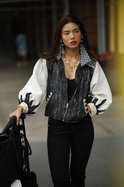 Brunch in New York Bomber Jacket: NYFW Look 9