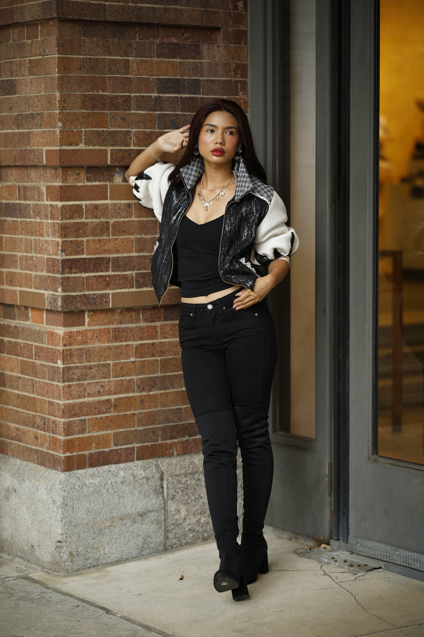 Brunch in New York Bomber Jacket