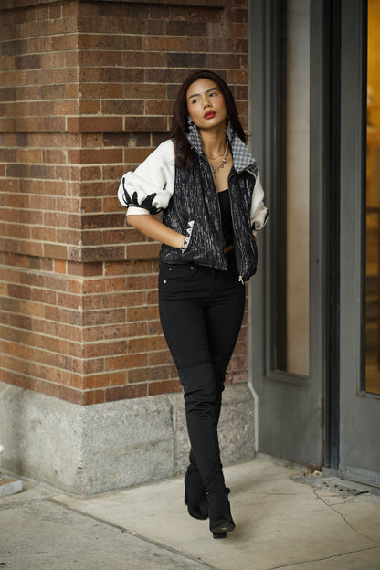Brunch in New York Bomber Jacket: NYFW Look 9