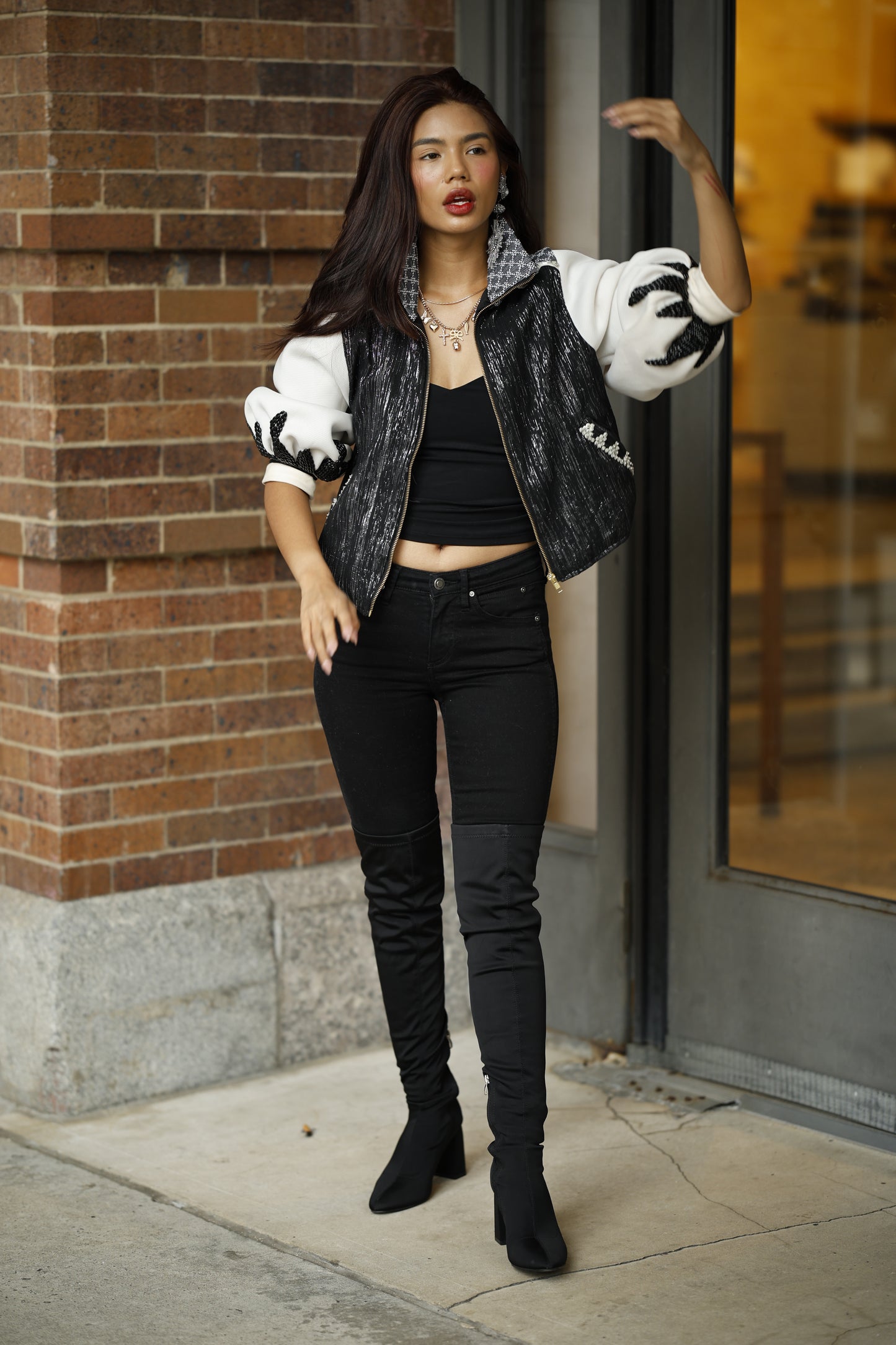 Brunch in New York Bomber Jacket